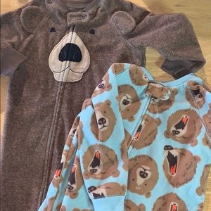 12m fleece bear sleeper